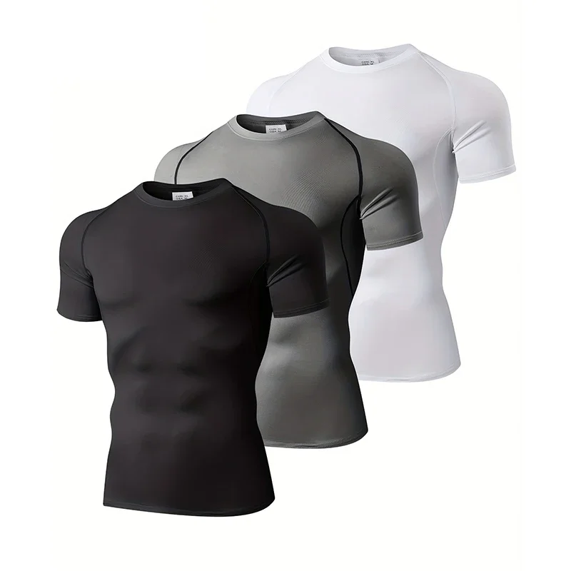 T Shirt Tight Fit - Paquete de 1/3 de ropa de