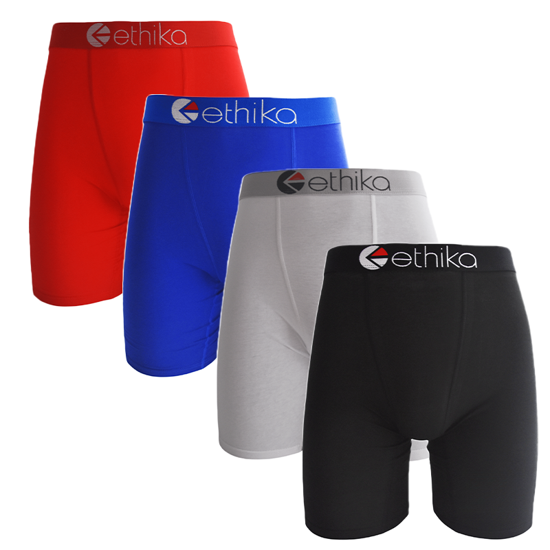 Boxer Brief Pack Cotton - Calzoncillos tipo bóxer transpirables para hombre,