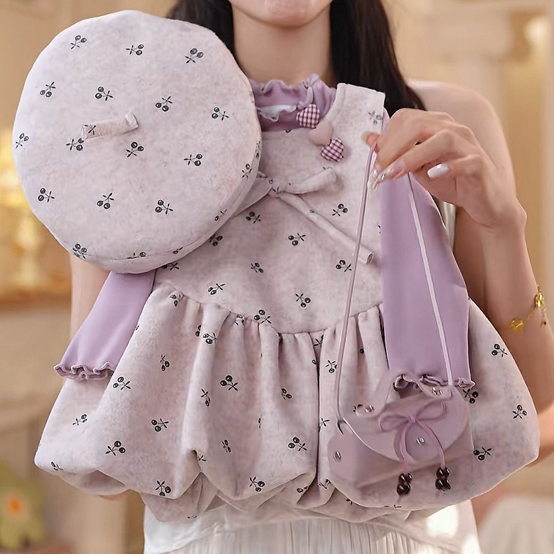 Vestido Morado para Niñas, Rop - Undershirt Crew Neck reseña y precio