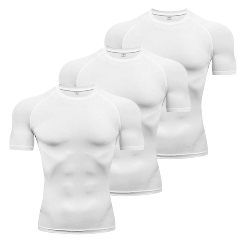 Paquete de 1/3 de ropa de comp - T Shirt Tight Fit reseña y precio